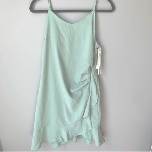 She + Sky Light Green Dress